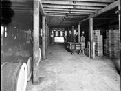 Interior of a storage house for olive oil, ca.1900 (CHS-5357)
